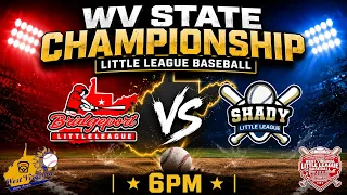 2026 WV State LLB 10-12 Bridgeport vs Shady Spring 7-24-26 6pm Championship