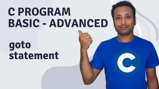 C Program English Tutorial 61 goto statement