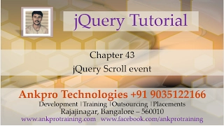 jQuery 43 - Events 13