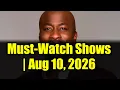 Monday TV Guide Ninja Warrior Starz Biopic and More