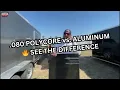 We KNOW 080 Polycore Is Better - See the Difference vs Aluminum Siding Enclosed Cargo Trailers