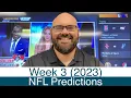 NFL Picks Week 3 2023 Pro Football Free Sports Betting Predictions - Injuries for DFS Fantasy