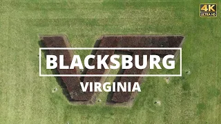 Blacksburg Virginia - 4K Drone Tour