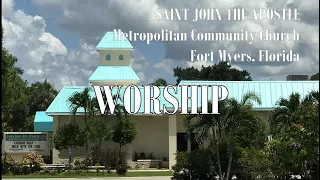 WORSHIP SERVICE December 22 2024 SAINT JOHN THE APOSTLE MCC