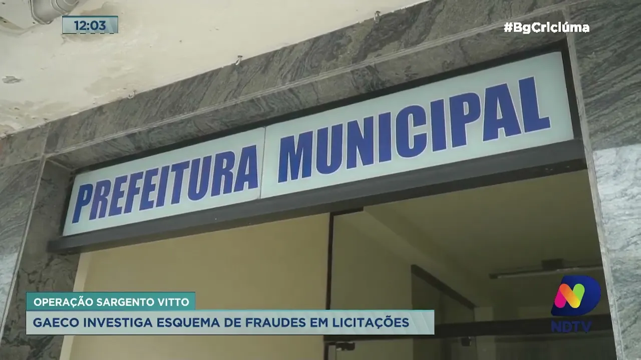 Gaeco investiga esquema de fraudes em licitações em Município da região Sul