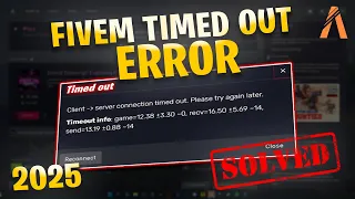 FiveM Connection Failled Error Server Connection Timed Out after some time Timed Out Fixed