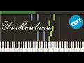 Ya Maulana - Sabyan (Piano Tutorial)