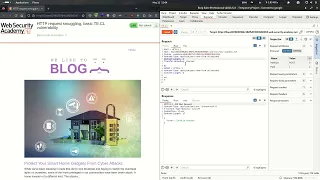 24 14 Lab HTTP request smuggling basic TE CL vulnerability - Karthikeyan Nagaraj 2024