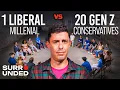 Tim Miller vs 20 Gen Z Conservatives | Surrounded