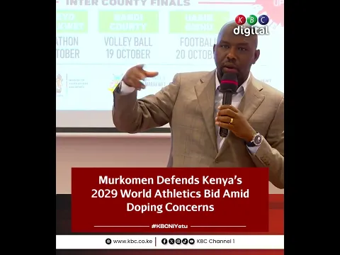 Murkomen defends Kenya’s 2029 World Athletics bid amid doping concerns