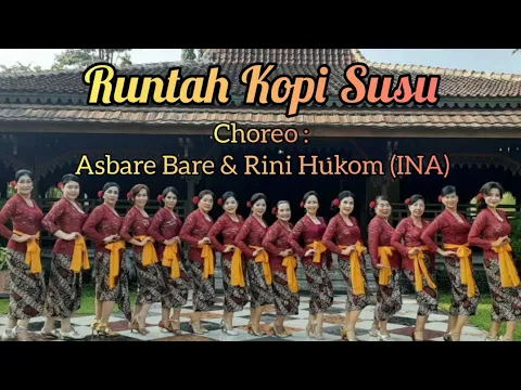 Download MP3 Runtah Kopi Susu - Line Dance || Danced by L3D || Location : @Melva Balemong