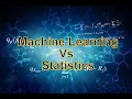 Statistics vs Machine Learning