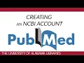 PubMed Creating an NCBI Account