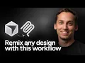 Clone Remix any UI Design in Cursor using this Workflow