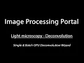 Image Processing Portal Deconvolution