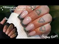 How To Do Bling French Tip Nails Gel X Rhinestones Beginner Friendly Step by Step Tutorial