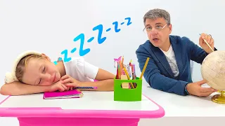 ناستيا و قصة للأطفال عن أهمية التعليم والذهاب الى المدرسة تجميع لمدة 1 ساعة 