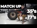 Custom Offsets Match Up 35x12 5 on 17x8 5