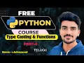 Learn Python Type Casting in 15 Minutes Beginner Friendly Tutorial