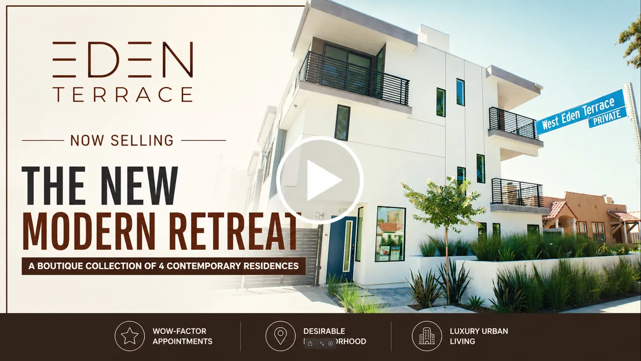 Eden Terrace LA: A Visual Tour of Modern Living in Los Angeles (filmed by @youngonestudio ) poster