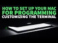 How to setup a local dev environment tutorial 3 - Install and customise iTerm with Zsh