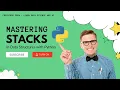 Master Stacks in Data Structures Python Implementation and Leetcode Coding Examples