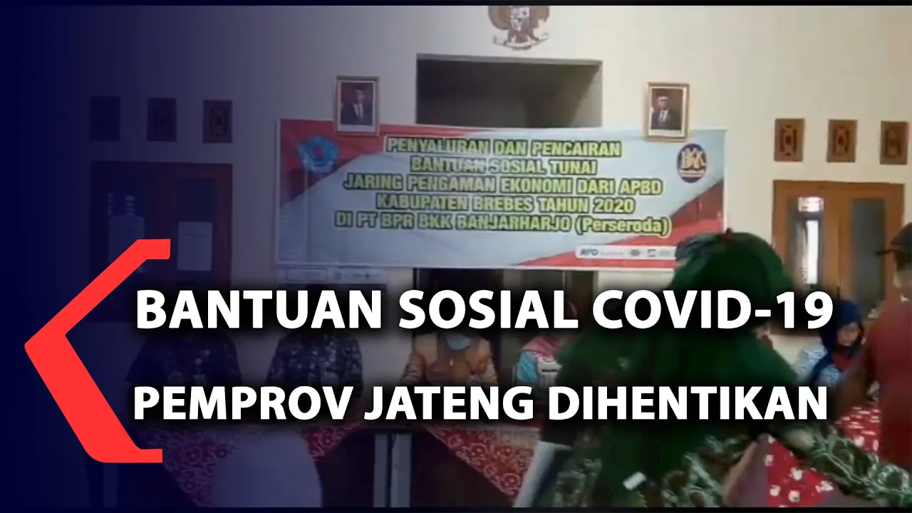 JAKARTA, KOMPAS.TV - Bantuan sosial dampak pandemi covid-19 tahun 2021 resmi diluncurkan Presiden Jo. 