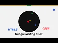 Google loading HTML CSS Google Loading Animation css