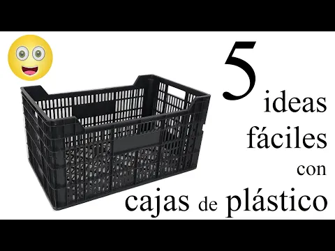 Download MP3 5 Formas de Reutilizar Cajas de Plástico de frutas DIY Ideas de Reciclaje Creativo
