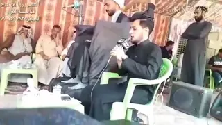 نعي منتظر العبودي بحق الأب 