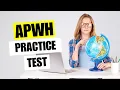 APWH Practice Test 2026 AP World History Exam Review Tips Unit 1 2 3 4 Questions Answers