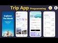 How to use android studio to create a Trip app with kotlin firebase