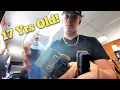 BARBER SHAVE by 17 Yr Old Teenage Dominican Barber Since Age 8 BUSHWICK BROOKLYN NYC ASMR