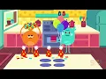Ultimate Upside Down Cake | Yeti's Birthday! | The Bumble Nums