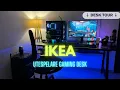 IKEA Utespelare Gaming Desk Tour Installation Long-Term Review Desktop Accessories