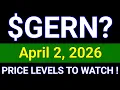 GERN Stock Analysis Geron Corporation April 2 2026
