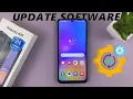 Samsung Galaxy A05 How To Update System