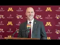Brett Larson introduced to the media