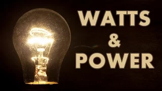 basic electricity power and watts