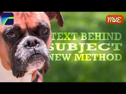 Masking Text Behind Subject Tutorial LumaFusion New Method