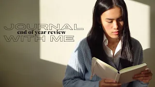 end of the year reflection journal prompts interactive journal with me