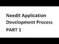 Needit Application Development Process Part 1
