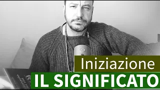cosa liniziazione cosa significa
