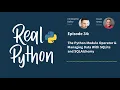Python Modulo Operator Managing Data With SQLite and SQLAlchemy Real Python Podcast