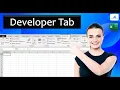 Developer Tab in Excel VBA Visual Basic Application Rohit Narang