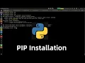 How to install pip in RHEL 8 CentOS 8