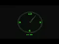 Mega65 Analog Clock Face Demo coded in BASIC