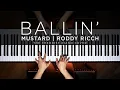 Download Lagu Mustard ft. Roddy Ricch - Ballin' | The Theorist Piano Cover (Axel in Harlem Meme)