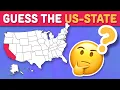 GUESS THE US-STATE ON THE MAP Geography Quiz