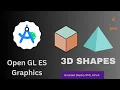 How to make 3D Triangle and Square Shapes in opengles Graphics Android studio